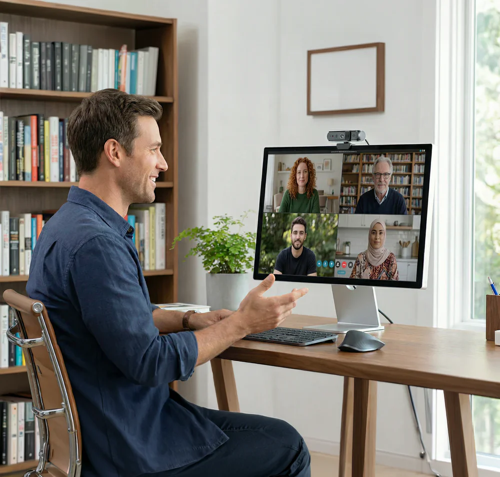 Allocco HD 1080P IR Facial Recognition Webcam (Windows Hello) - Image 5