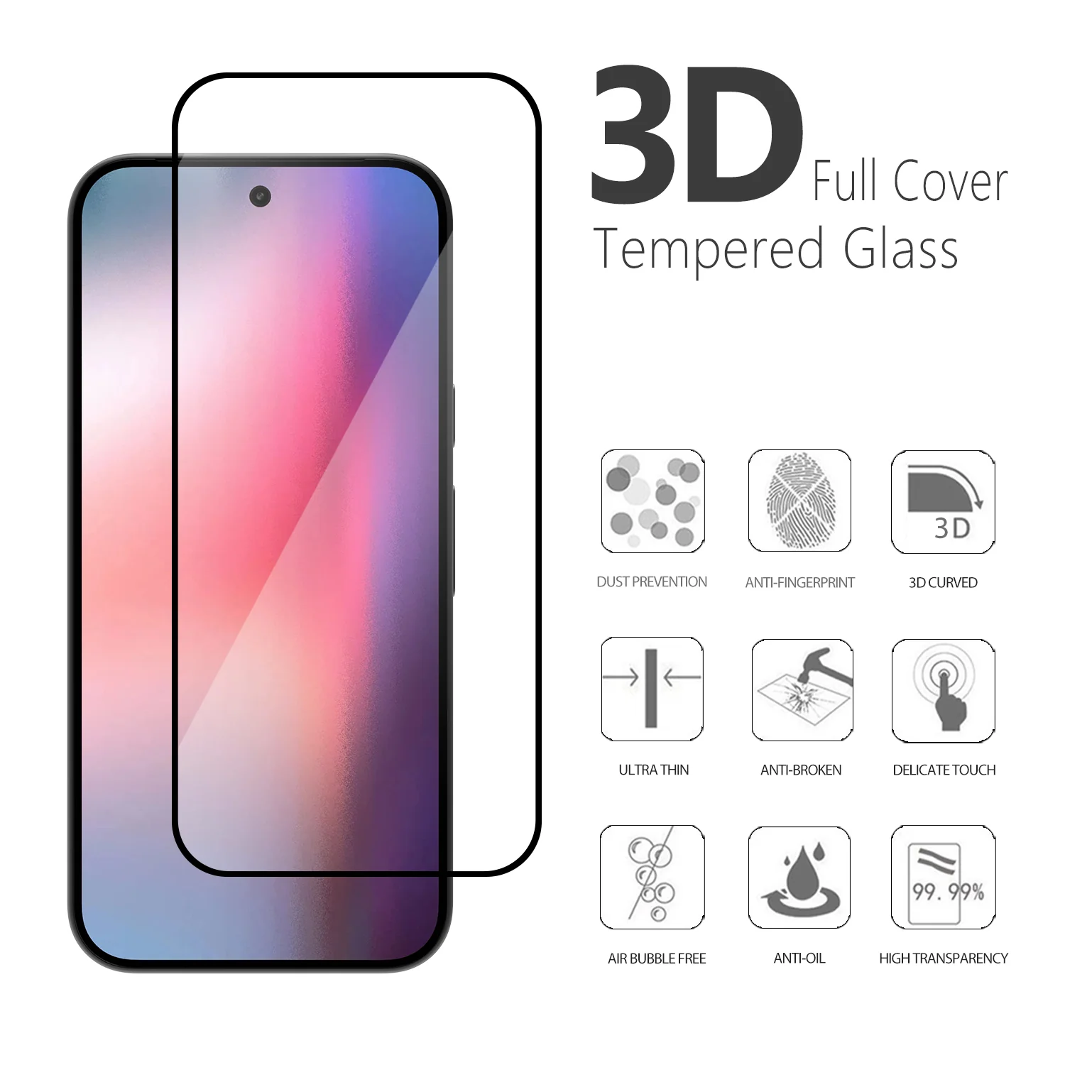 Pixel 10 Pro Glass Screen Protector - Image 2