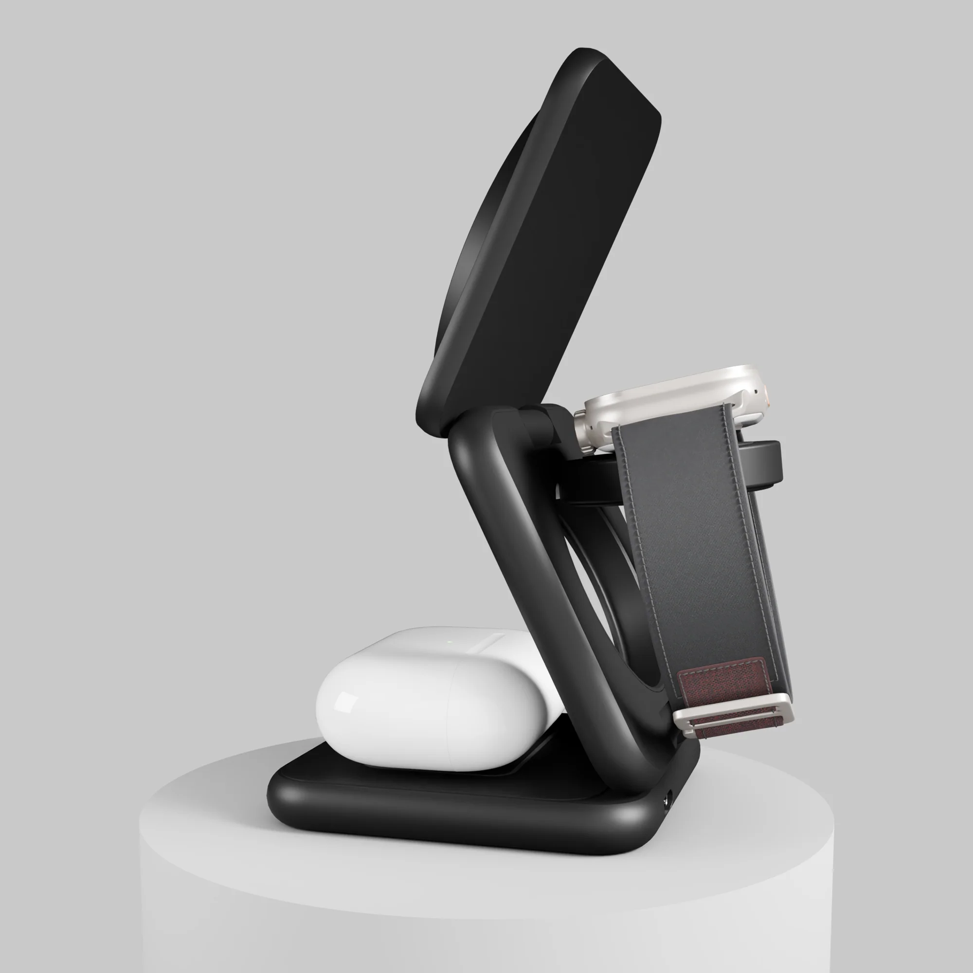 Qi2 3-in-1 Folding Wireless Charging Stand - Image 5
